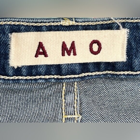AMO Chloe Cropped Jeans size 28 - Picture 5 of 6